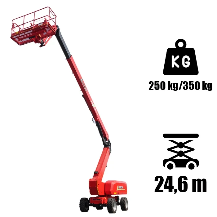 LGMG AR24J diesel üzemű karos személyemelő