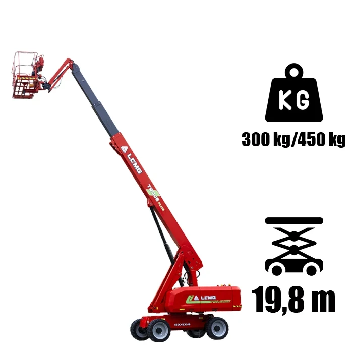 LGMG T20JE elektromos teleszkópos személyemelő