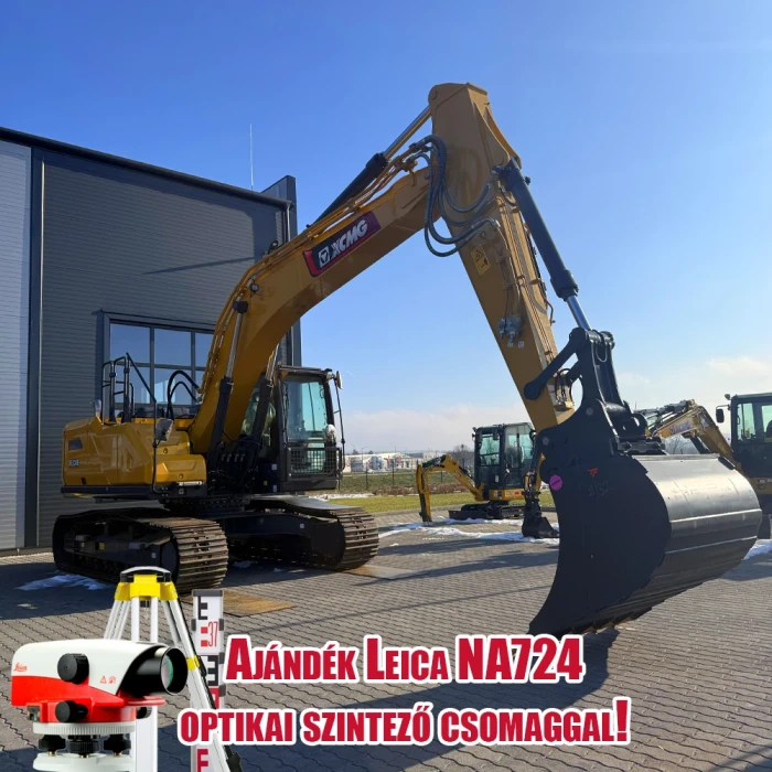 XCMG XE220E diesel üzemű forgókotró