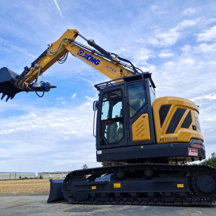 XCMG XE155ECR diesel üzemű forgókotró