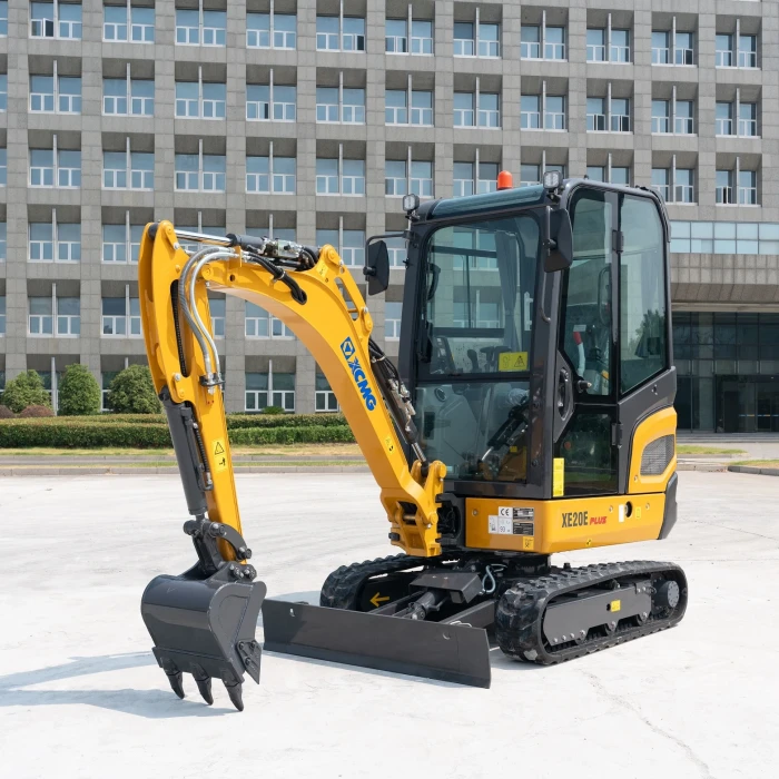 XCMG XE20E PRO típusú diesel üzemű minikotró